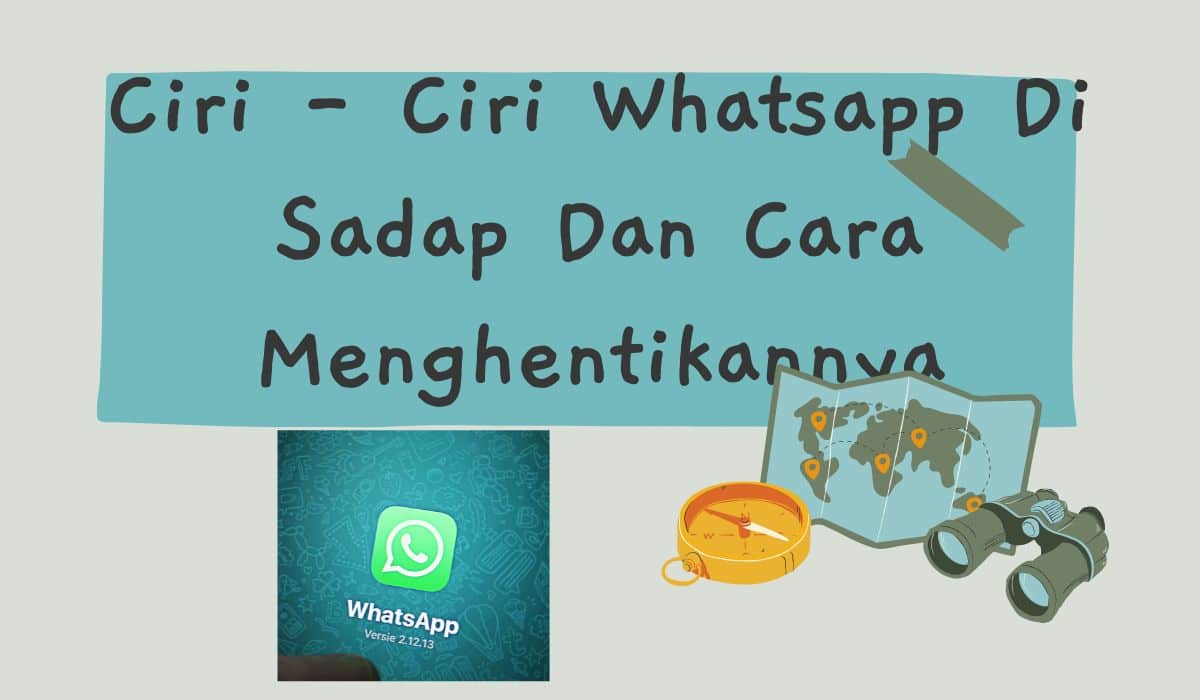 ciri - ciri whatsapp di sadap